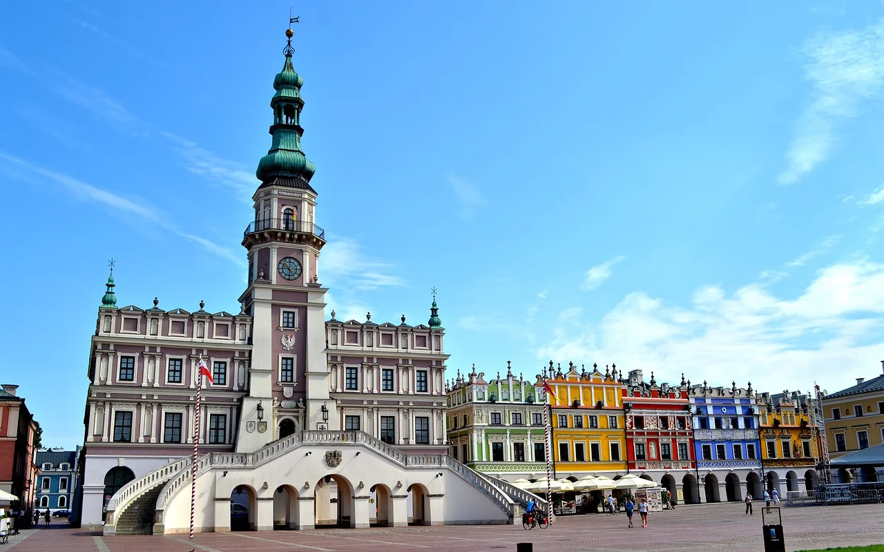 Rynek w Zamoścoi